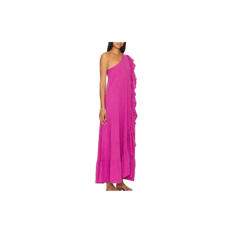 FREE PEOPLE ELISA Long Dress Sleeveless Dress Women's Pink-2