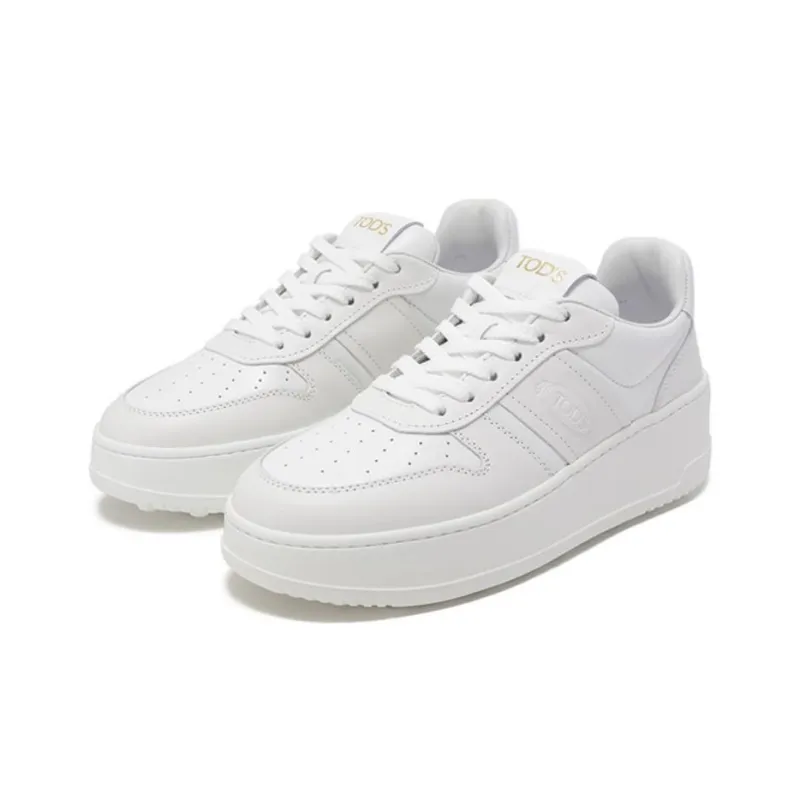 TOD'S Round Toe Lace Up Sneakers Women's-2