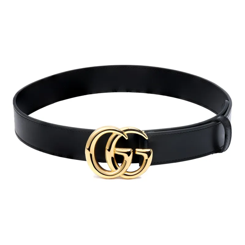 GUCCI GG Marmont Leather Belts Unisex-1