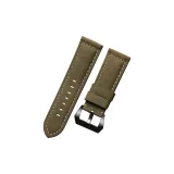 Crazy Horse Leather-Umber Green-Black Pin Buckle