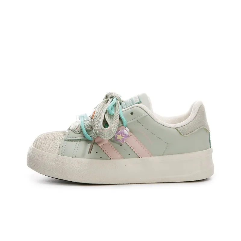 Lovely You Anti Slip And Wear Resistant Lightweight Low Top Skateboard Shoes Women's Green-0