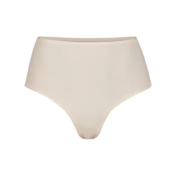 SKIMS FITS EVERYBODY HIGH-WAISTED THONG Underpants Women's 1 Pack SAND/Sand