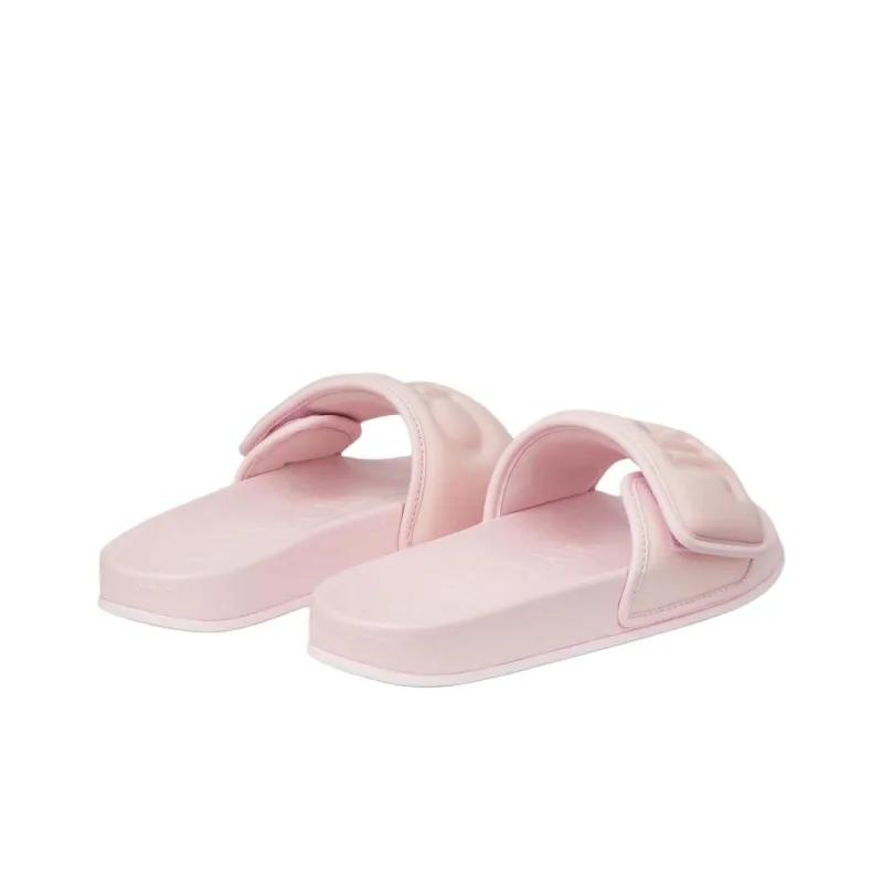 Jimmy Choo Fitz Logo debossed Slides-4
