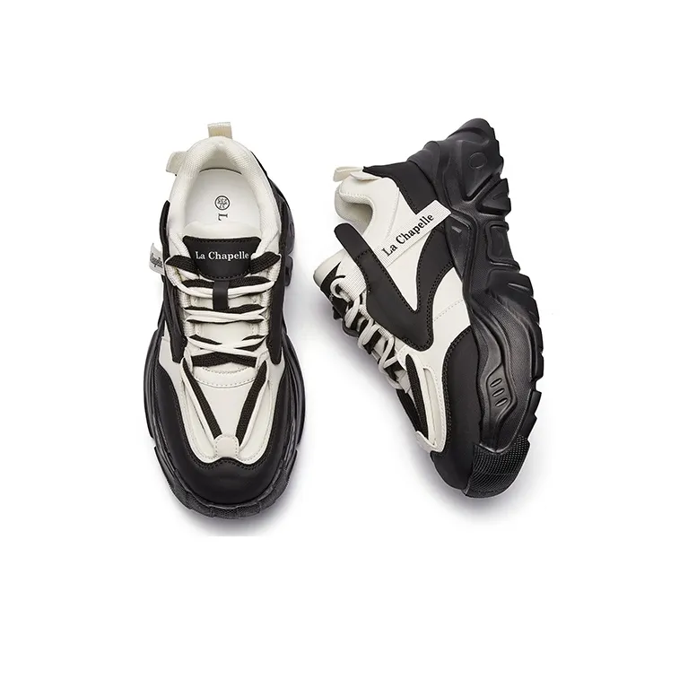 La Chapelle Height Increasing Lightweight Low Top Chunky Sneakers Women's-2