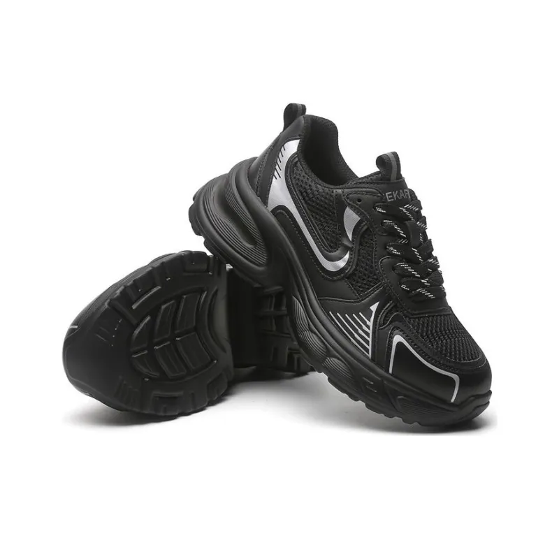 KEKAFU Height Increasing Low Top Chunky Sneakers Women's-2