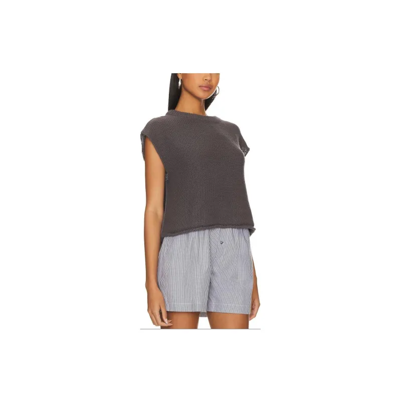 FREE PEOPLE T-Shirt Women's Gray-2