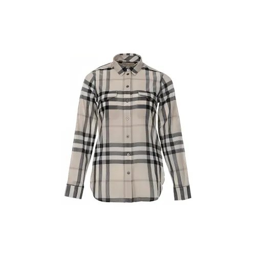 Burberry Shirts Women's Beige