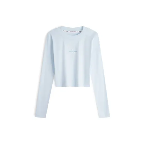 Calvin Klein T-Shirts Women's CYR - Well Sky Blue