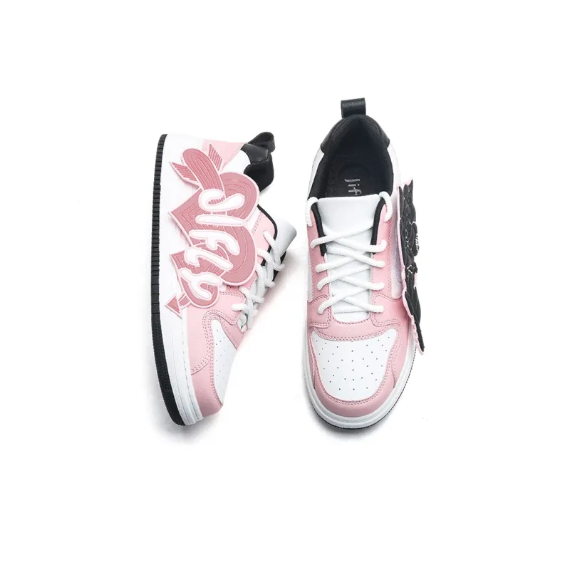 Jifffly Anti Slip And Wear Resistant Height Increasing Low Top Skateboard Shoes Unisex-33