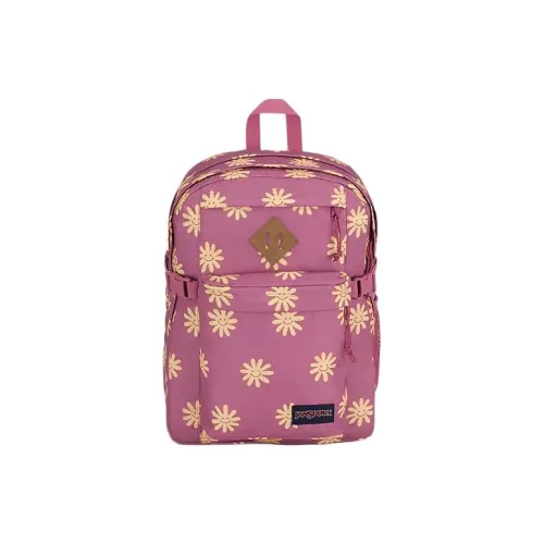 JanSport Recycled Polyester Laptop Backpack Unisex Light Purple