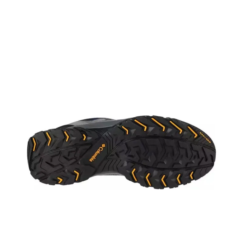 Columbia Cushioned Slip Resistant Low Top Outdoor Shoes Men's Gray Black-3