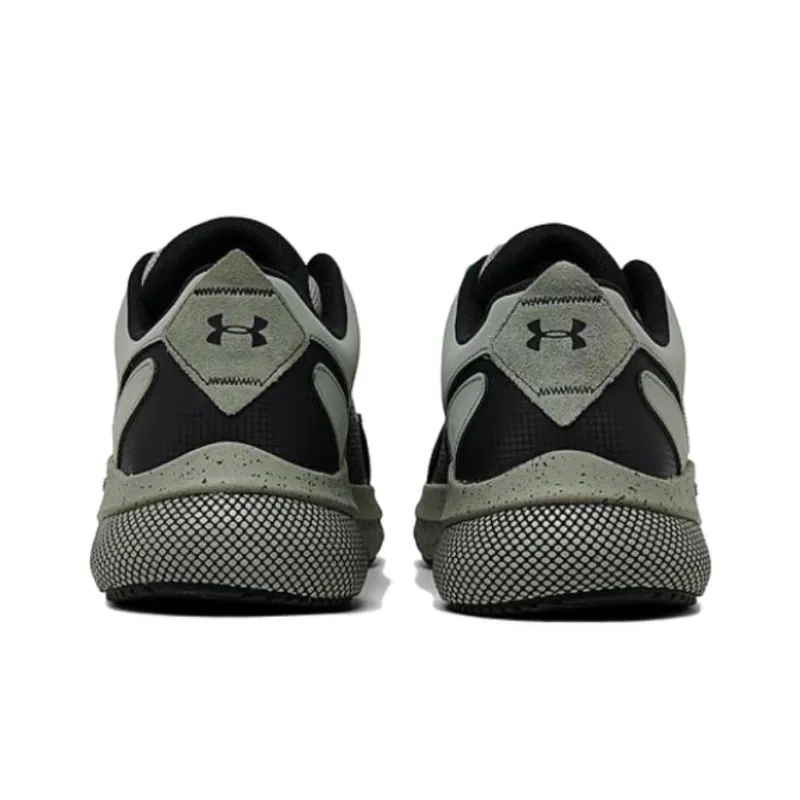 Under Armour HOVR Turbulence Running Cushioning Wear-Resistant Low-Top Running Shoes Men's Green Black-3