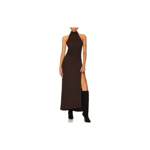 FREE PEOPLE Sleeveless Dresses Women's Brown