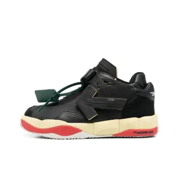 OFF WHITE Puzzle Couture Panelled Sneakers 'Black'