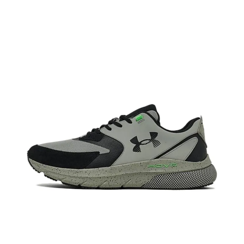 Under Armour HOVR Turbulence Running Cushioning Wear-Resistant Low-Top Running Shoes Men's Green Black-0