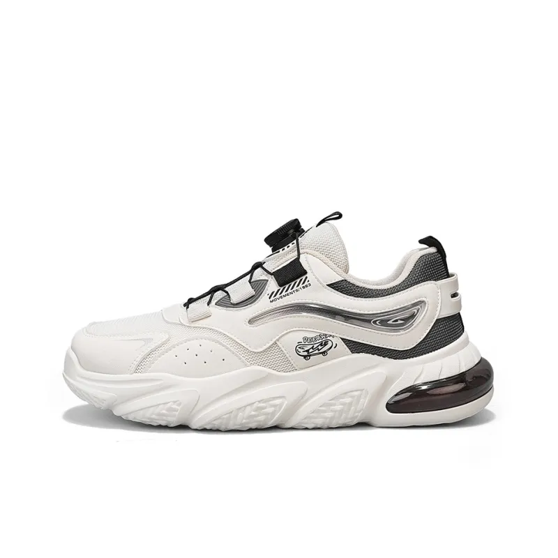 DEERWAY Wear-Resistant Height Increasing Low-Top Chunky Sneakers Men's-19