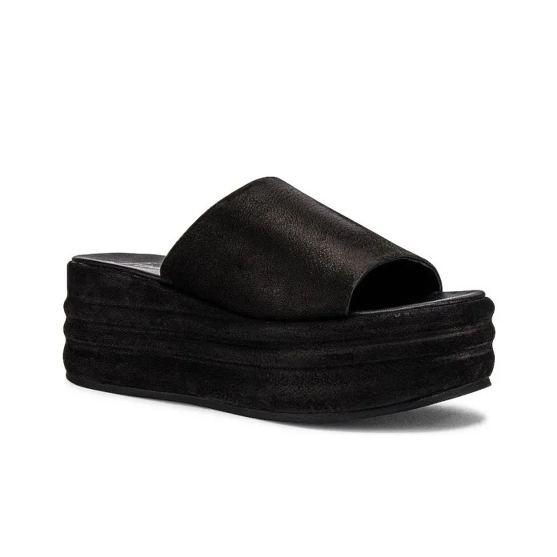 FREE PEOPLE Slide Slippers 6cm Women's Black-2