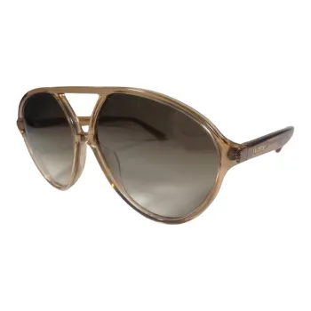 Valentino Acetate Aviator Sunglasses Women's Brown