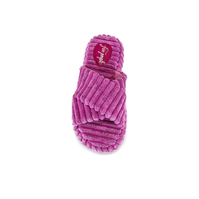 FREE PEOPLE Slide Slippers Women's Rose Red-3
