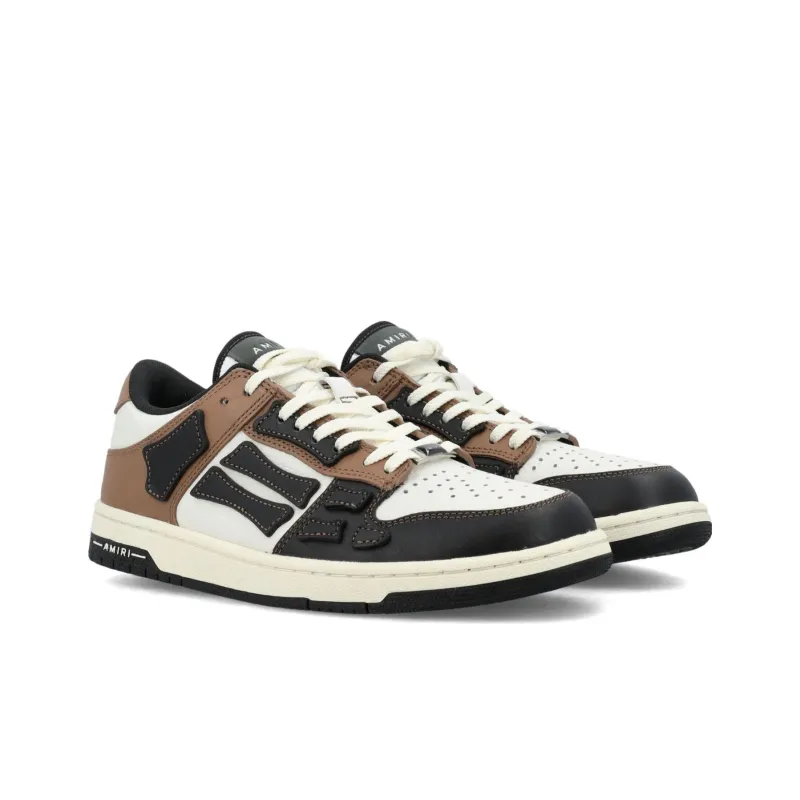 AMIRI Skel Top Low Black Brown-2