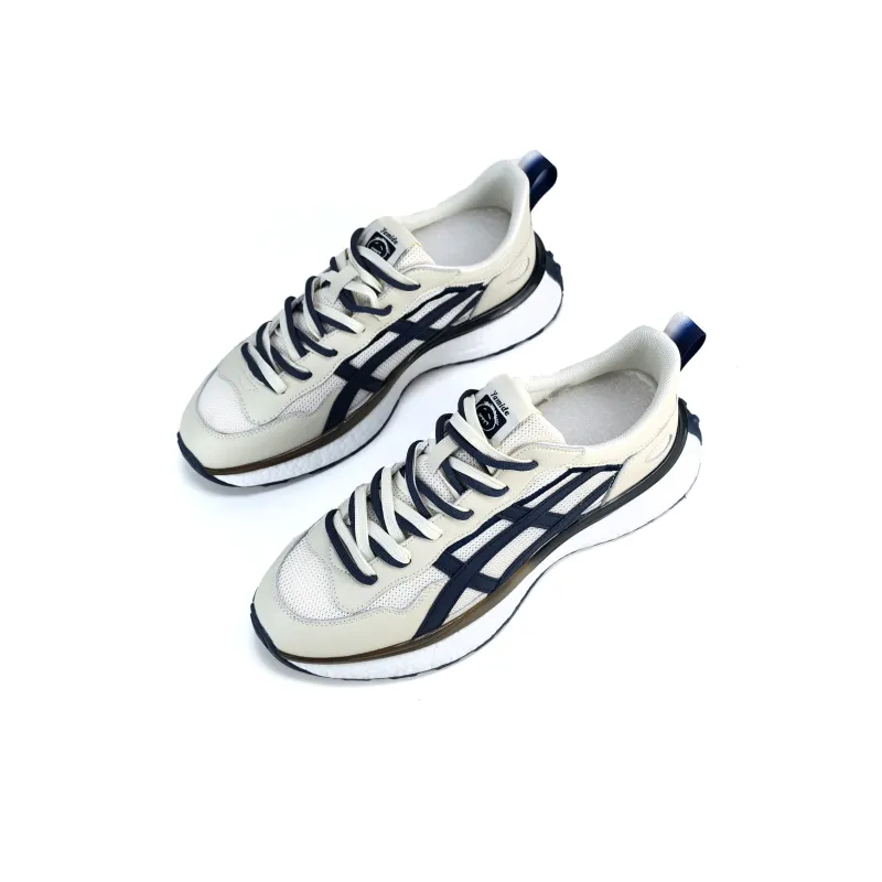Yamid YAMIDE Cushioning Rebound Wear Resistant Breathable Slip Resistant Low Top Casual Shoes Unisex White Violet-5