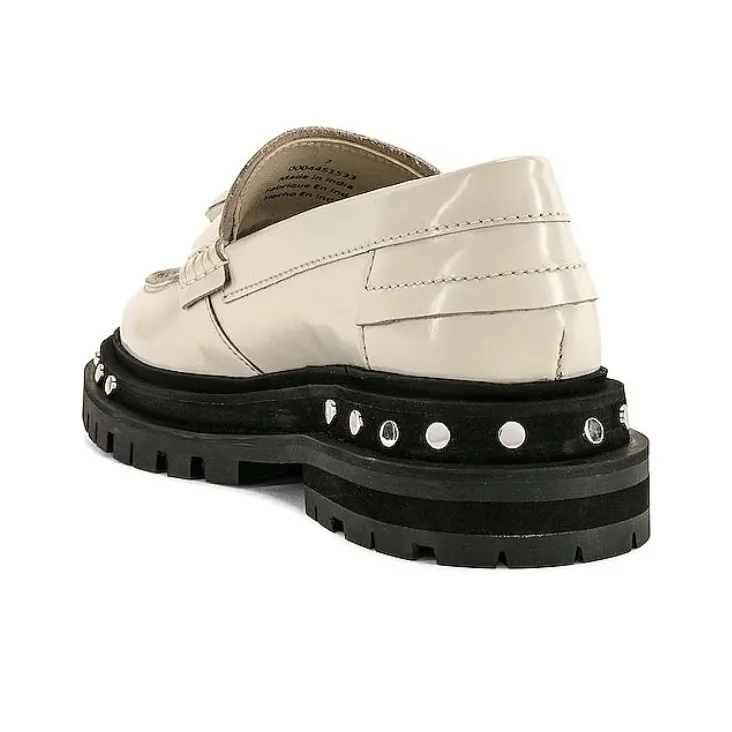 FREE PEOPLE Loafers 2.5cm Women's Beige-3