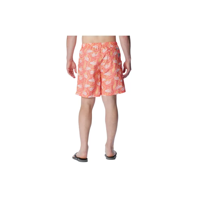 Columbia PFG Super Backcast™ Casual Shorts Men's Coral-1