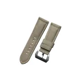 Crazy Horse Leather-Gray Green-Silver Pin Buckle