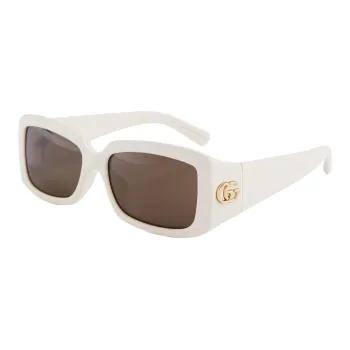 GUCCI Logo plaque Oversized frame Sunglasses