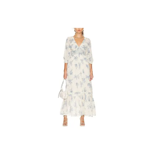 FREE PEOPLE Long-Sleeved Dresses Women's White