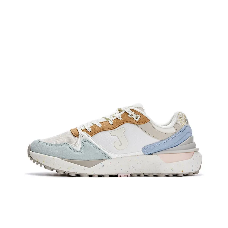 Joma Anti Slip Wear Resistant Low Top Casual Shoes Women's White Gray-0