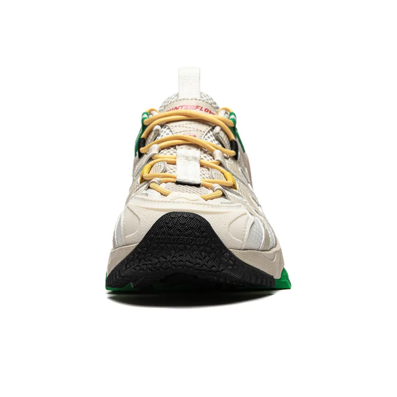 LiNing CF Tracing Collection, Xingye Cushioning, Wear Resistant Low Top Casual Shoes Men's White Gray Black-4