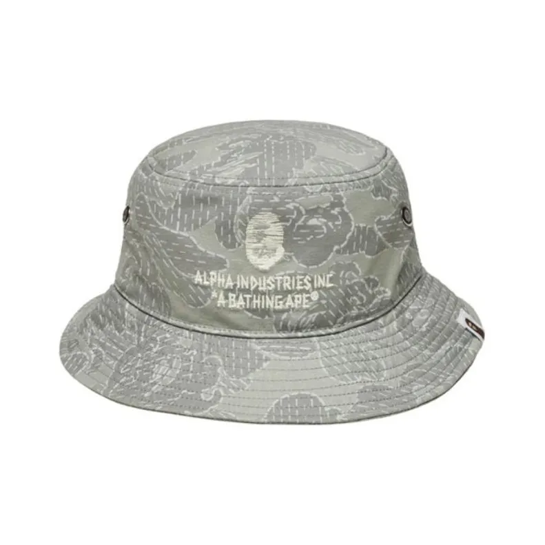 Bape X Alpha Industries Military Hat-0