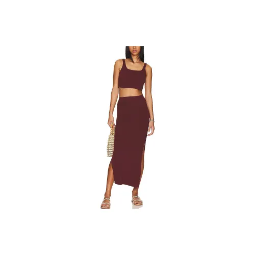 FREE PEOPLE Two Piece Skirt Sets Women's Cinnamon Brown