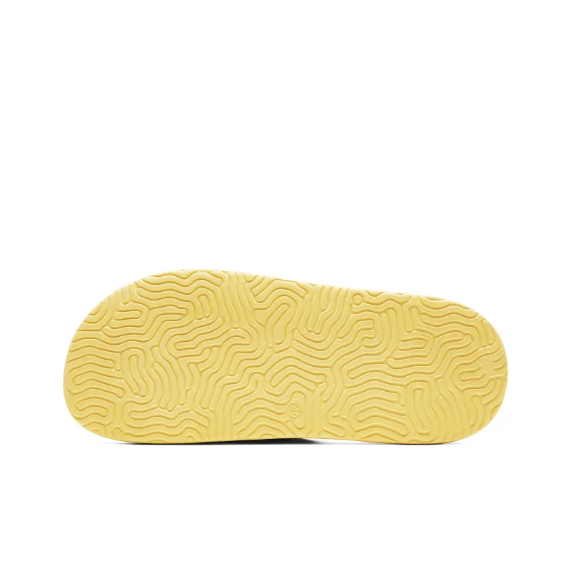 PEAK Guochuang Series Slide Slippers Men's Touch Me Not Yellow-5