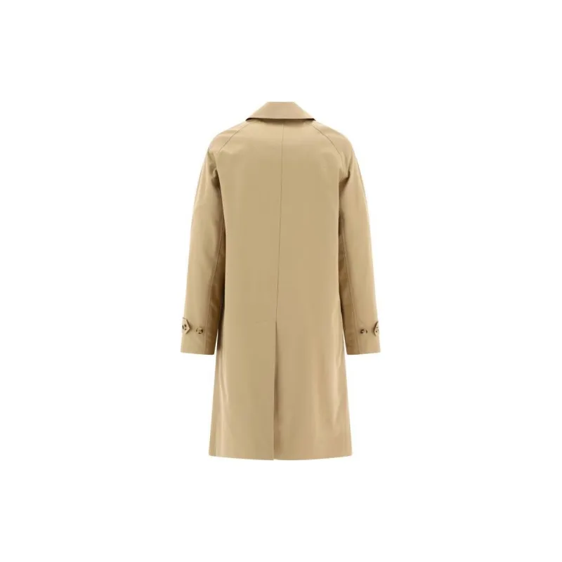 Burberry Long Sleeved Trench Coat-1