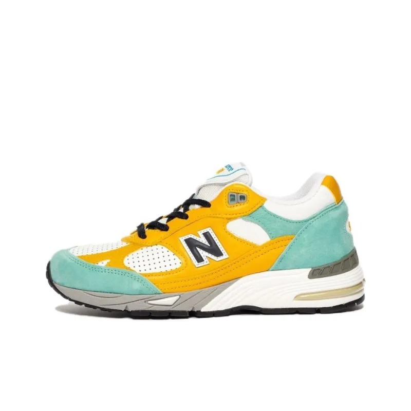 New Balance 991 Sns Yellow Blue Women's-0