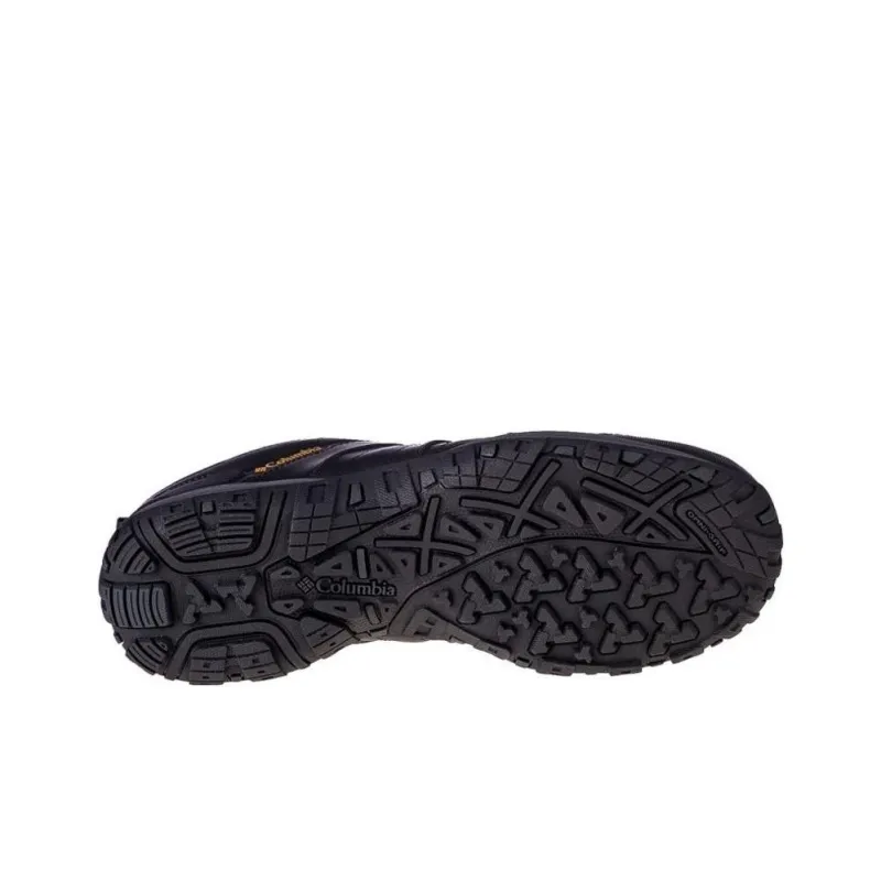 Columbia Woodburn II Cushioning, Wear Resistant Low Top Casual Shoes Men's Black-3