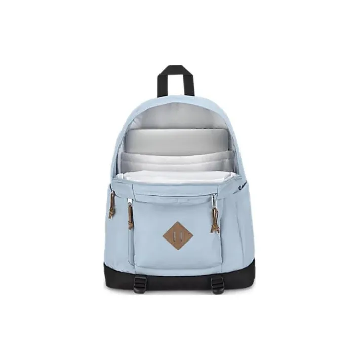 JanSport Polyester Laptop Backpack Unisex Blue Twilight-5