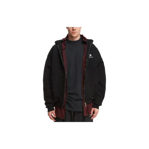 Balenciaga Jackets Men Black