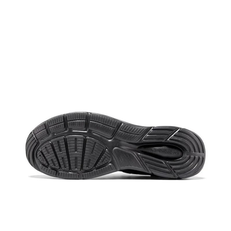 361° Cushioning Breathable Lightweight Low Top Casual Shoes Men's Black-3