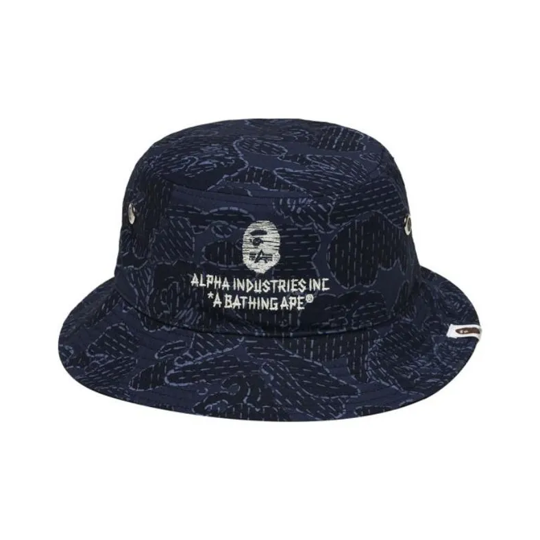 Bape X Alpha Industries Military Hat-0