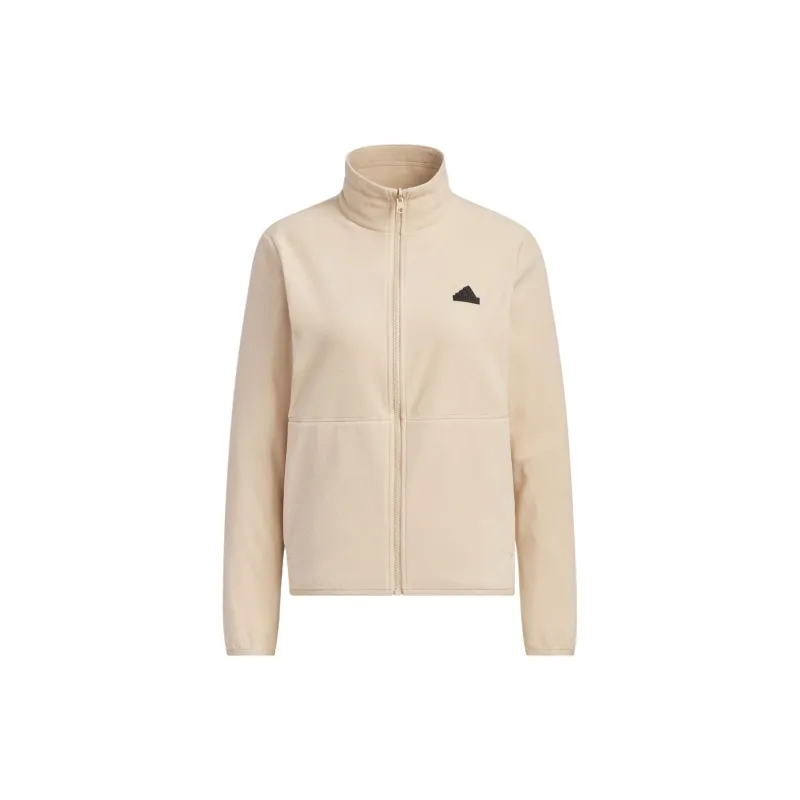 Adidas CITY ESCAPE City Escape 3 In 1 Fleece Jacket Jackets Coats Women's Jade White-1