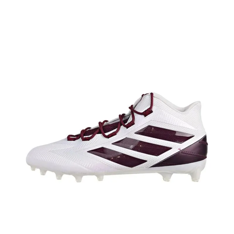 Adidas Freak Carbon Mid White Maroon-0