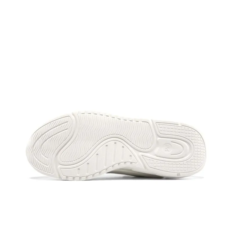 361° Anti Slip Wear Resistant Low Top Casual Shoes Men's White Green-3