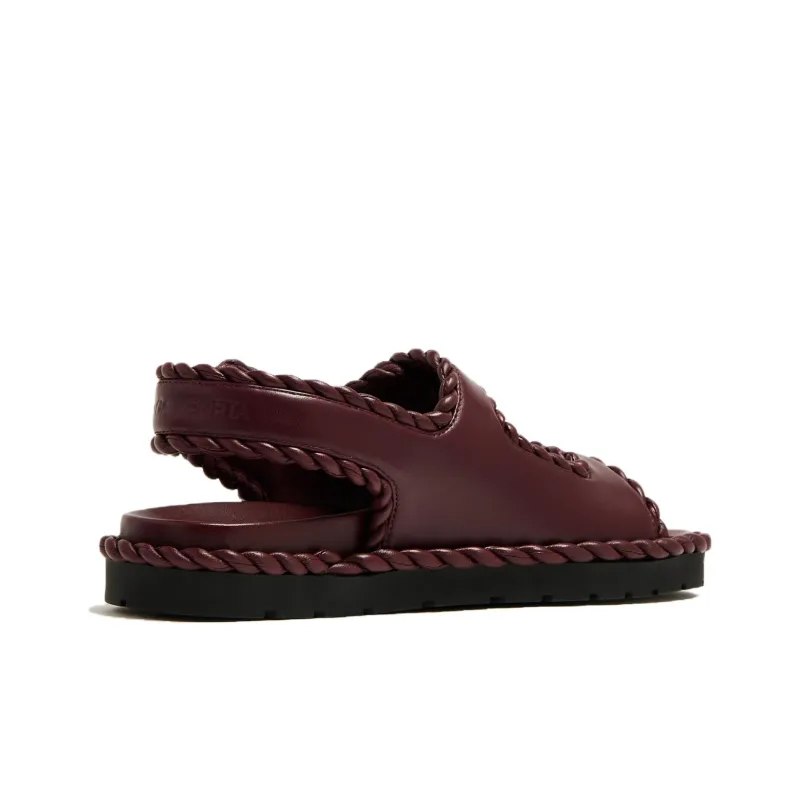 Bottega Veneta Jack Flat Sandal Barolo Women's-3