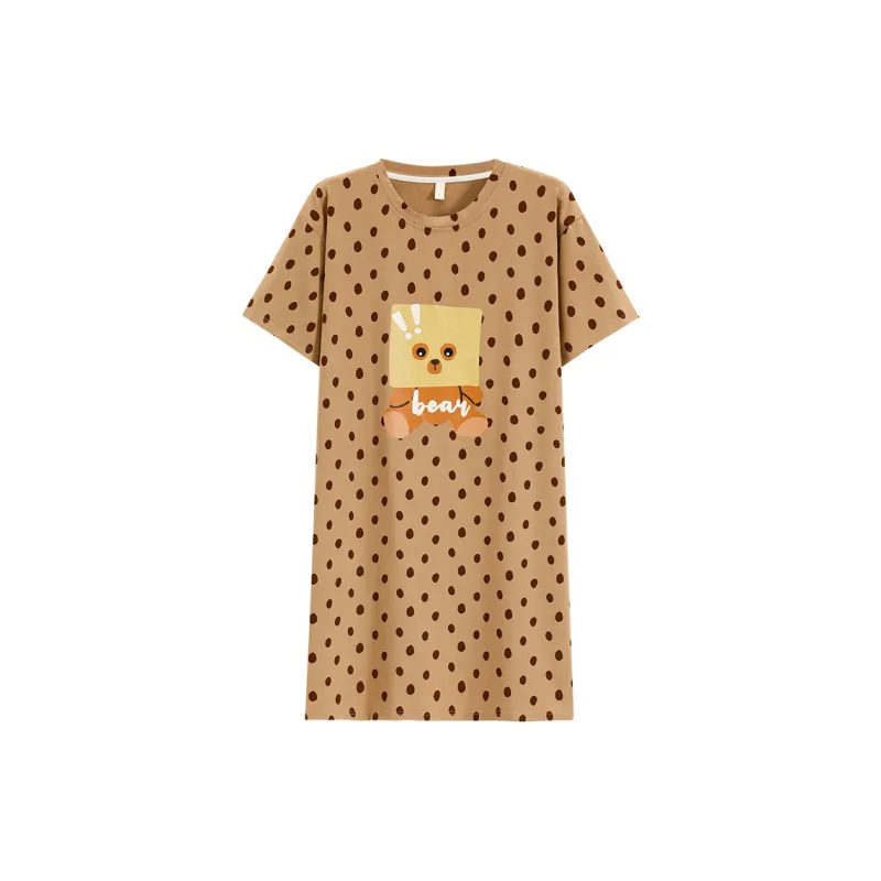 The story of the flower season Women's Nightgowns-0