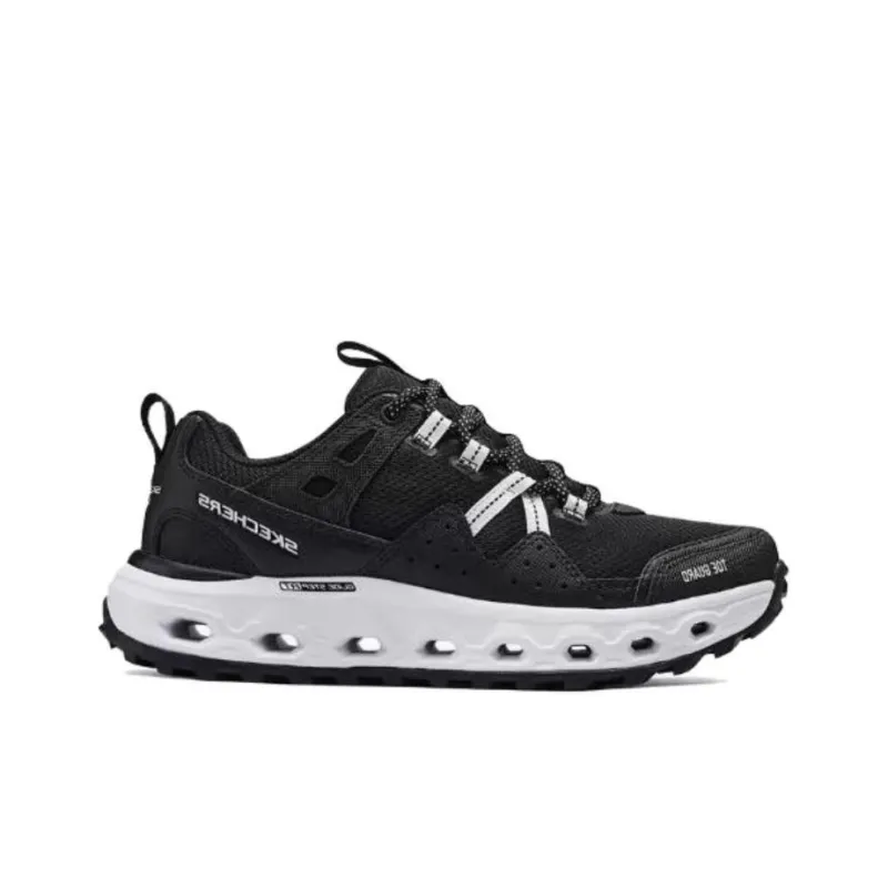 Skechers Cushioning Anti Slip And Wear Resistant Low Top Casual Running Shoes Women's Black-1