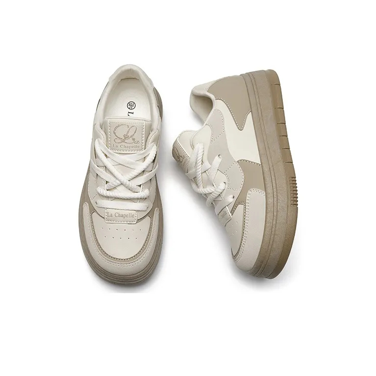 La Chapelle Wear-resistant And Lightweight Low-Top Skateboard Shoes Women's-12