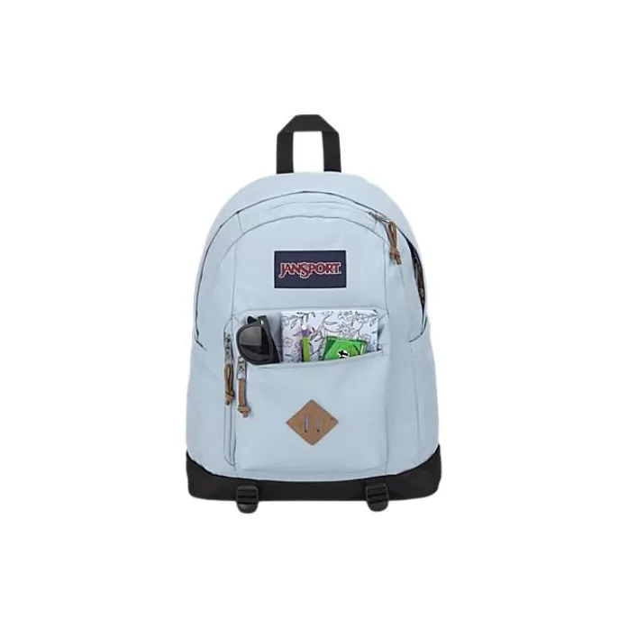JanSport Polyester Laptop Backpack Unisex Blue Twilight-4